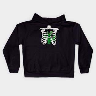 Vegan Skeleton Kids Hoodie